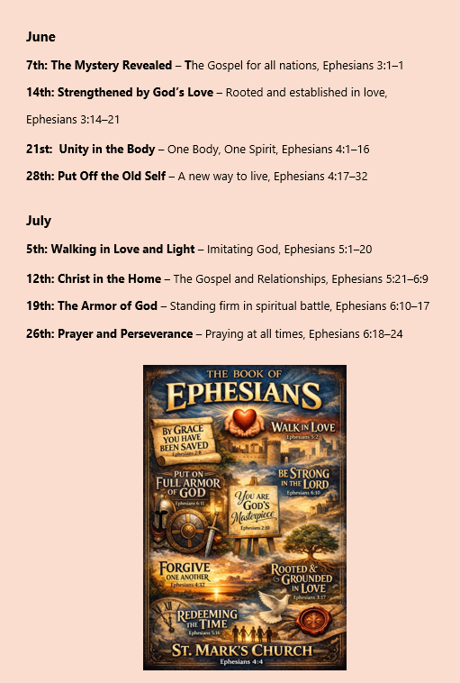 Preach card June July